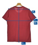 Maison Margiela（メゾンマルジェラ）Tシャツ・カットソー 赤 サイズ:46(M位) メンズ/2200672883033