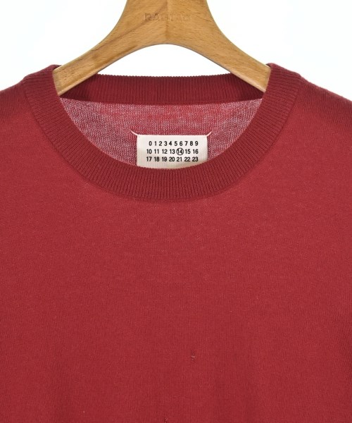 Maison Margiela（メゾンマルジェラ）ニット・セーター 赤 サイズ:S メンズ/2200672883057