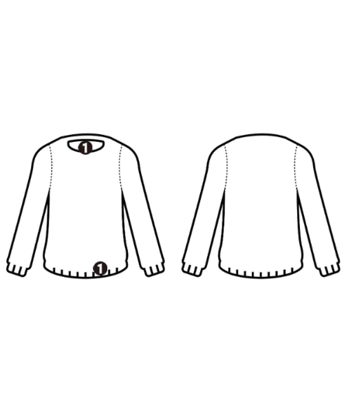 Maison Margiela（メゾンマルジェラ）ニット・セーター グレー サイズ:S レディース/2200670530021