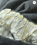 Maison Margiela（メゾンマルジェラ）ニット・セーター グレー サイズ:S レディース/2200670530021