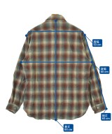 Maison Margiela（メゾンマルジェラ）カジュアルシャツ 茶 サイズ:39(M位) メンズ/2200670530038