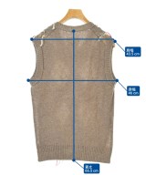 Maison Margiela（メゾンマルジェラ）ベスト 茶 サイズ:M メンズ/2200670530045