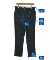 Maison Margiela（メゾンマルジェラ）スラックス 黒 サイズ:50(XL位) メンズ/2200673001030