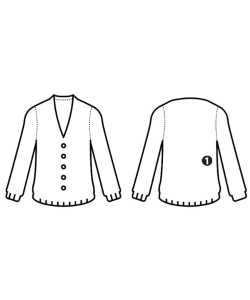 Maison Margiela（メゾンマルジェラ）カーディガン グレー サイズ:L メンズ/2200673362018