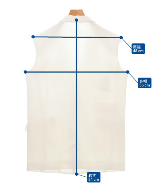 Maison Margiela（メゾンマルジェラ）ジャケット 白 サイズ:42(M位) レディース/2200673472069