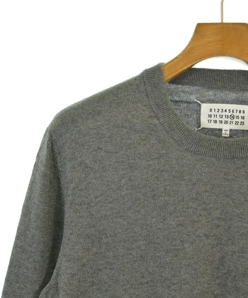 Maison Margiela（メゾンマルジェラ）ニット・セーター グレー サイズ:L メンズ/2200673668066