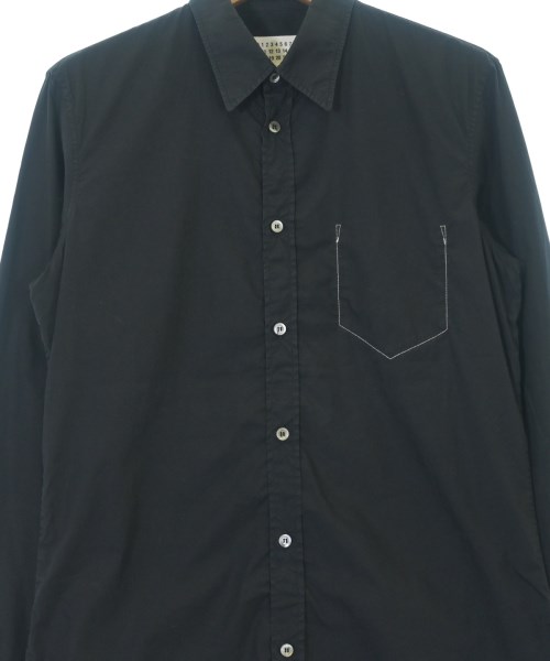 Maison Margiela（メゾンマルジェラ）カジュアルシャツ 黒 サイズ:39(M位) メンズ/2200673932020