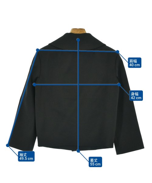 Maison Margiela（メゾンマルジェラ）ジャケット 黒 サイズ:38(S位) レディース/2200674185029