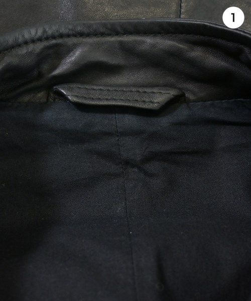 Maison Margiela（メゾンマルジェラ）ライダース 黒 サイズ:48(L位) メンズ/2200675017015