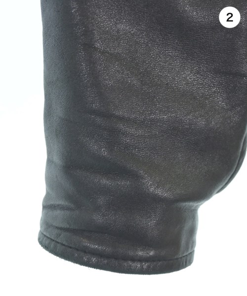 Maison Margiela（メゾンマルジェラ）ライダース 黒 サイズ:48(L位) メンズ/2200675017015