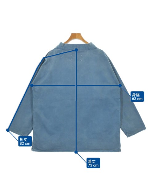 Maison Margiela（メゾンマルジェラ）カジュアルシャツ 青 サイズ:40(L位) メンズ/2200675099042