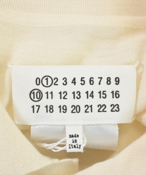 Maison Margiela（メゾンマルジェラ）ニット・セーター 白 サイズ:M メンズ/2200675175012