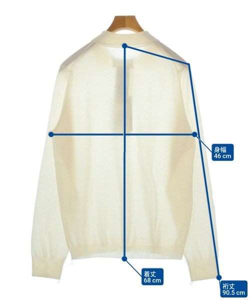 Maison Margiela（メゾンマルジェラ）ニット・セーター 白 サイズ:M メンズ/2200675175012