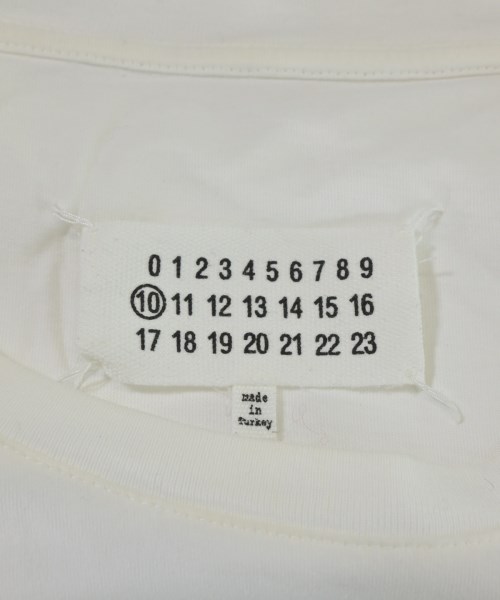Maison Margiela（メゾンマルジェラ）Tシャツ・カットソー 白 サイズ:50(XL位) メンズ/2200675263160