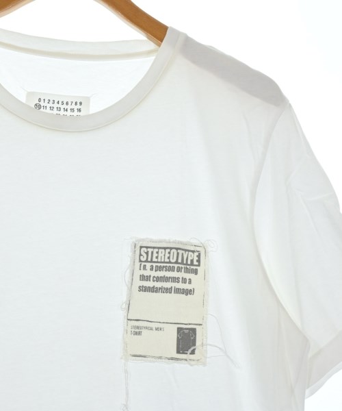 Maison Margiela（メゾンマルジェラ）Tシャツ・カットソー 白 サイズ:50(XL位) メンズ/2200675263160