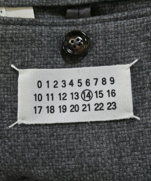Maison Margiela（メゾンマルジェラ）テーラードジャケット グレー サイズ:46(M位) メンズ/2200675325073