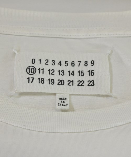 Maison Margiela（メゾンマルジェラ）Tシャツ・カットソー 白 サイズ:48(L位) メンズ/2200675384032