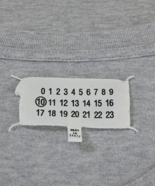 Maison Margiela（メゾンマルジェラ）Tシャツ・カットソー グレー サイズ:46(M位) メンズ/2200675384049