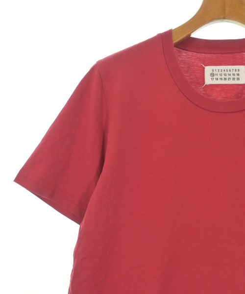 Maison Margiela（メゾンマルジェラ）Tシャツ・カットソー 赤 サイズ:48(L位) メンズ/2200675594011