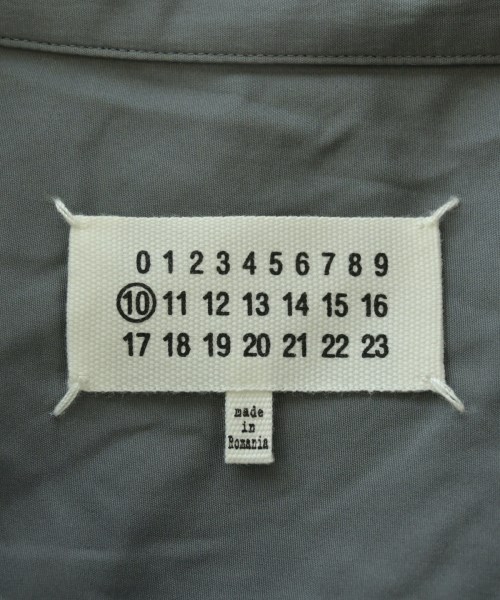 Maison Margiela（メゾンマルジェラ）カジュアルシャツ グレー サイズ:48(L位) メンズ/2200675084062