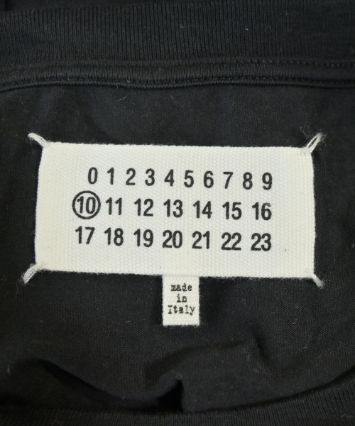 Maison Margiela（メゾンマルジェラ）Tシャツ・カットソー 黒 サイズ:44(S位) メンズ/2200675084109