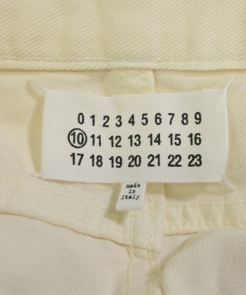 Maison Margiela（メゾンマルジェラ）デニムパンツ 白 サイズ:48(L位) メンズ/2200675084154