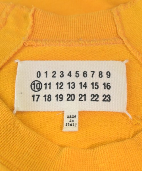 Maison Margiela（メゾンマルジェラ）Tシャツ・カットソー 黄 サイズ:44(S位) メンズ/2200675473057