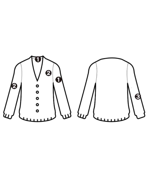 Maison Margiela（メゾンマルジェラ）カーディガン ベージュ サイズ:L メンズ/2200675473071