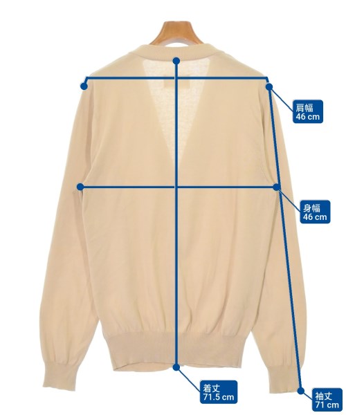 Maison Margiela（メゾンマルジェラ）カーディガン ベージュ サイズ:L メンズ/2200675473071