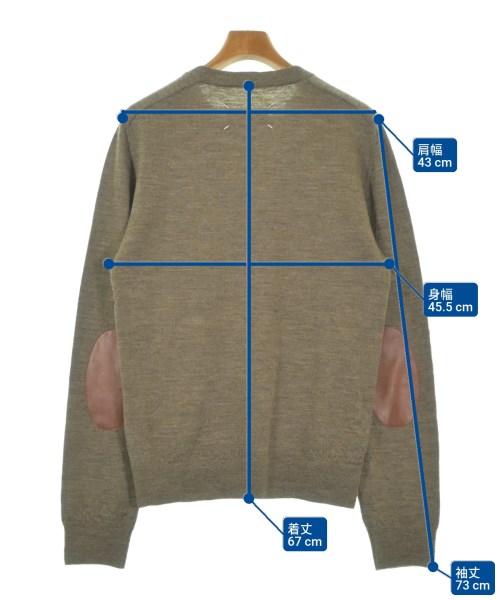 Maison Margiela（メゾンマルジェラ）ニット・セーター 茶 サイズ:M メンズ/2200675782098