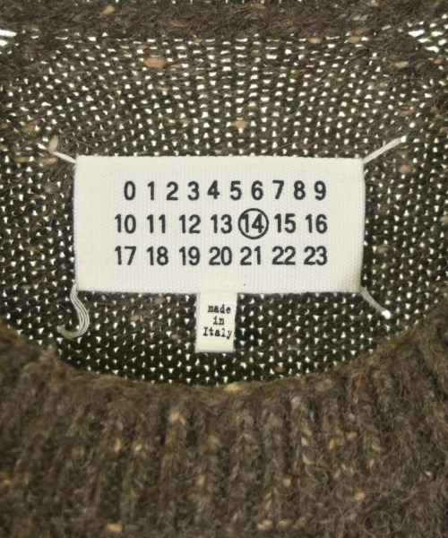 Maison Margiela（メゾンマルジェラ）ニット・セーター 茶 サイズ:S メンズ/2200672342370