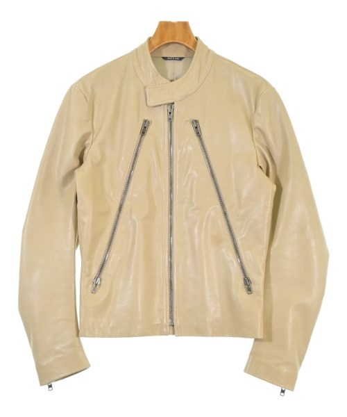 Maison Margiela(メゾンマルジェラ)ライダース ベージュ サイズ:46(M位)/2200673151018