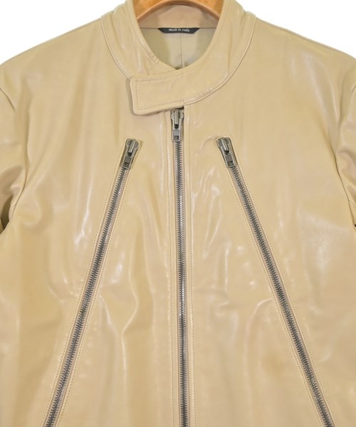 Maison Margiela（メゾンマルジェラ）ライダース ベージュ サイズ:46(M位) メンズ/2200673151018