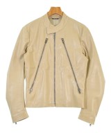Maison Margiela（メゾンマルジェラ）ライダース ベージュ サイズ:46(M位) メンズ/2200673151018