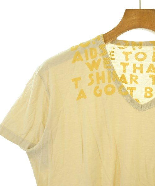 Maison Margiela（メゾンマルジェラ）Tシャツ・カットソー ベージュ サイズ:L メンズ/2200676195040