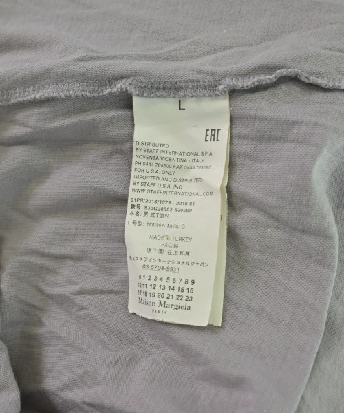 Maison Margiela（メゾンマルジェラ）Tシャツ・カットソー 紫 サイズ:L メンズ/2200676195088