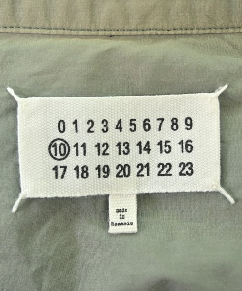 Maison Margiela（メゾンマルジェラ）カジュアルシャツ カーキ サイズ:46(M位) メンズ/2200675032018