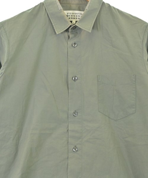 Maison Margiela（メゾンマルジェラ）カジュアルシャツ カーキ サイズ:46(M位) メンズ/2200675032018
