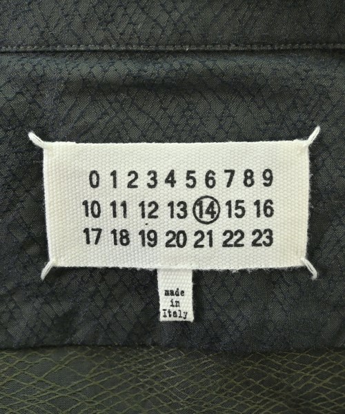 Maison Margiela（メゾンマルジェラ）カジュアルシャツ 黒 サイズ:46(M位) メンズ/2200675032025