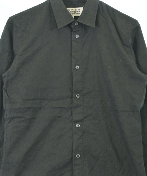 Maison Margiela（メゾンマルジェラ）カジュアルシャツ 黒 サイズ:46(M位) メンズ/2200675032025