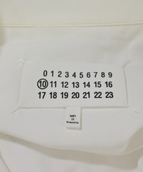 Maison Margiela（メゾンマルジェラ）カジュアルシャツ 白 サイズ:38(S位) メンズ/2200677136080