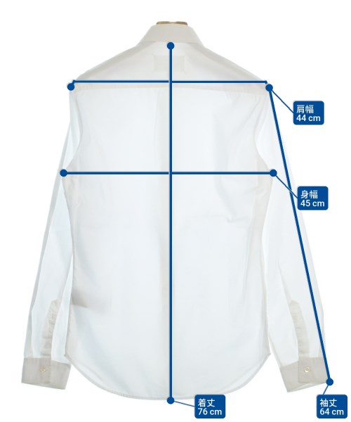 Maison Margiela（メゾンマルジェラ）カジュアルシャツ 白 サイズ:38(S位) メンズ/2200677136080