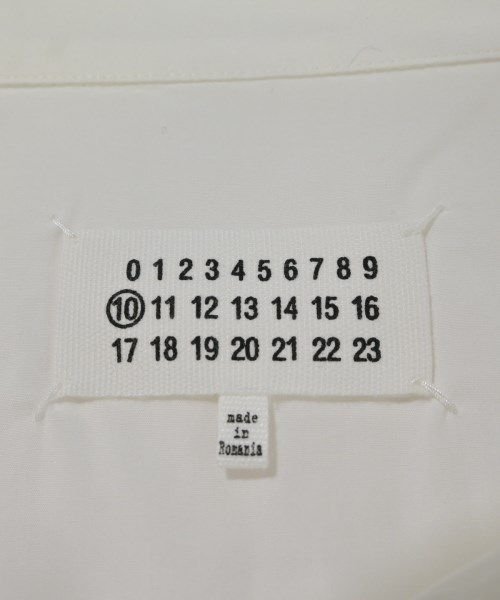 Maison Margiela（メゾンマルジェラ）カジュアルシャツ 白 サイズ:50(XL位) メンズ/2200677136097