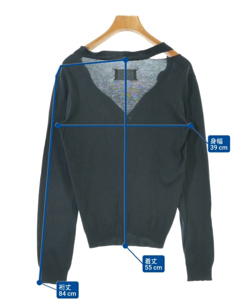 Maison Margiela（メゾンマルジェラ）カーディガン 紺 サイズ:M レディース/2200677396088