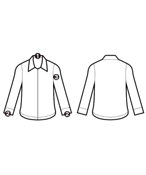 Maison Margiela（メゾンマルジェラ）カジュアルシャツ 白 サイズ:48(L位) メンズ/2200677460215