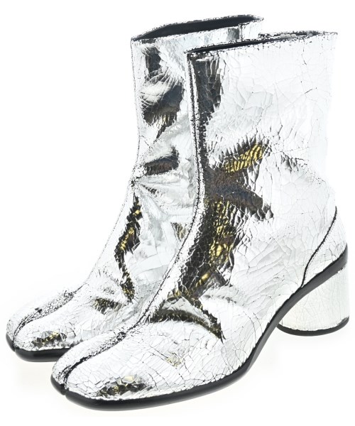 Maison Margiela(メゾンマルジェラ)ブーツ シルバー サイズ:EU43(28cm位)/2200677683058