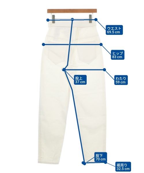 Maison Margiela（メゾンマルジェラ）デニムパンツ 白 サイズ:36(XS位) レディース/2200678986172