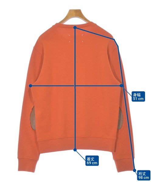 Maison Margiela（メゾンマルジェラ）スウェット オレンジ サイズ:48(L位) メンズ/2200679980025