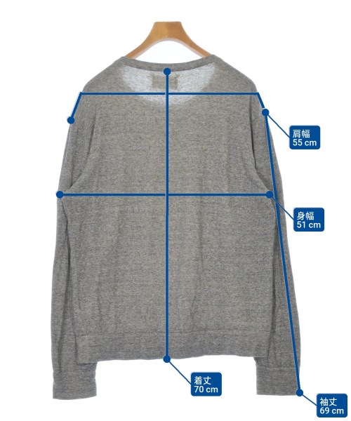 Maison Margiela（メゾンマルジェラ）スウェット グレー サイズ:48(L位) メンズ/2200679980056