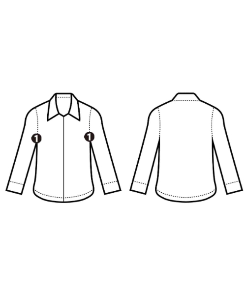 Maison Margiela（メゾンマルジェラ）ドレスシャツ 白 サイズ:41(XL位) メンズ/2200680540034